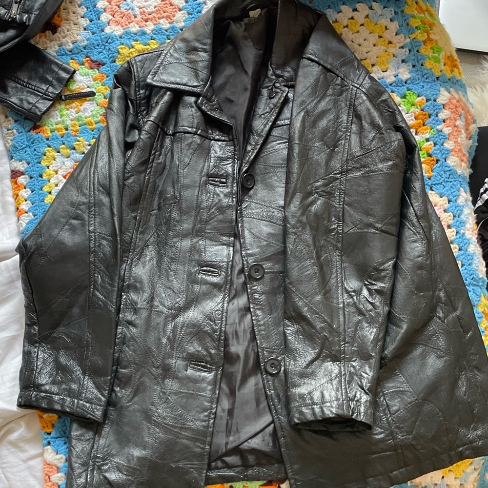 Vintage leather jacket